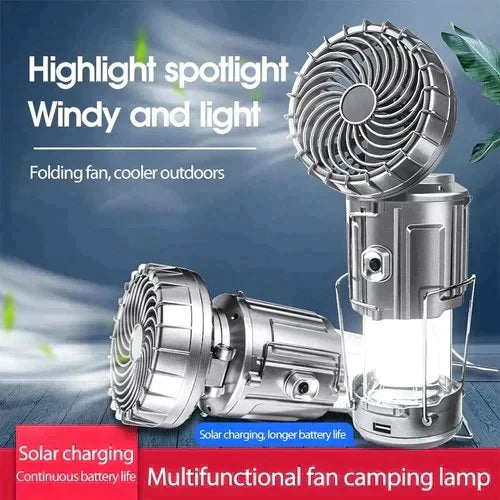 🌞 Sommer-Angebot 2025 – Jetzt -50 % 🔥 Tragbare LED-Campinglampe mit integriertem Ventilator 💡🌬️ Perfekt für heiße Nächte!