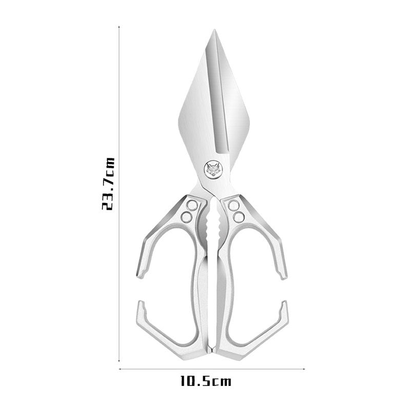 🔥✂️Seidige Knochenschneideschere – Mehrzweck-Küchenschere für hohe Beanspruchung