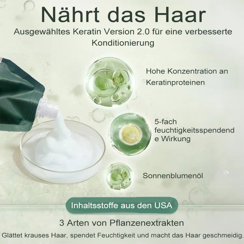 ✨💆♀️ Peptid-Keratin Glättende Spülung – Feuchtigkeit & Pflege in einem 🔥 Kaufe 2, erhalte 1 GRATIS