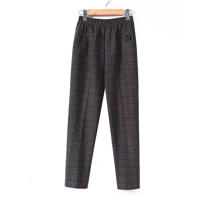 Stilvolle Plüsch Hose für Damen mit geradem Bein