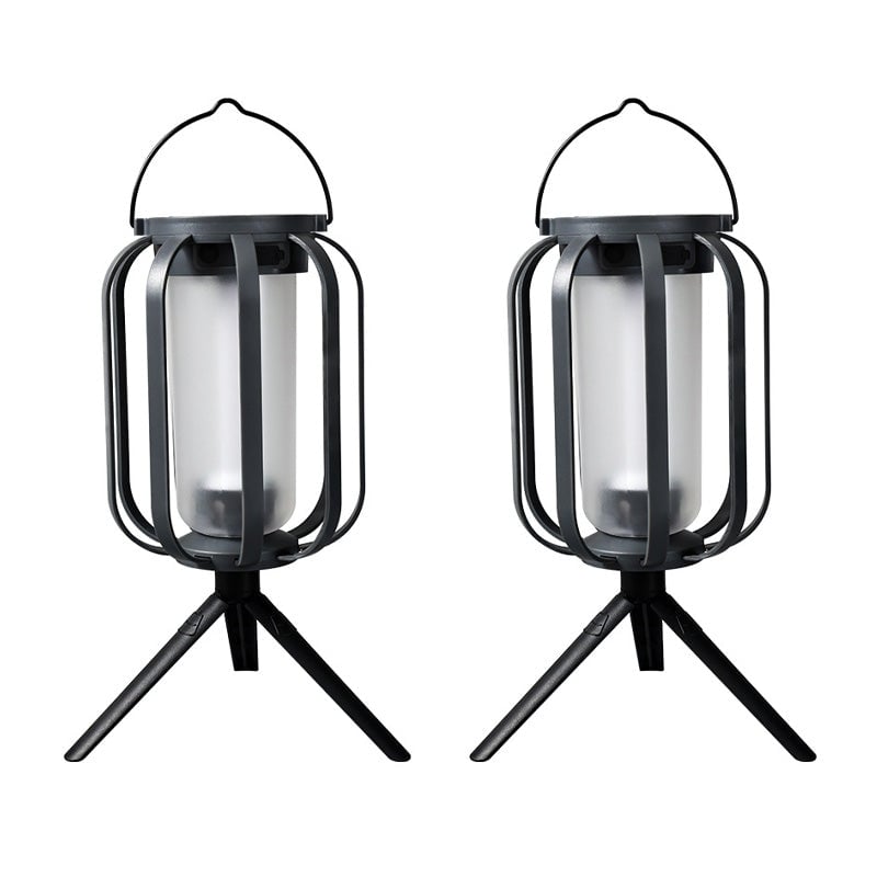 🔥Upgraded flackernde Flamme Solar Laterne im Freien wasserdichtes Licht