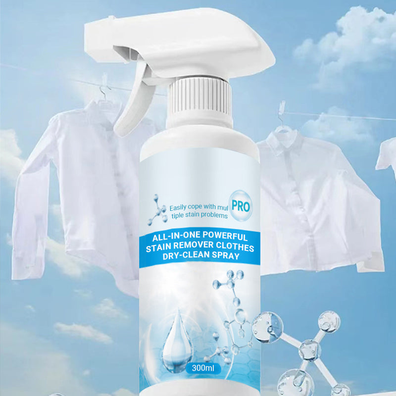 🔥2025 HEISSER VERKAUF🔥Leistungsstarkes All-in-One-Fleckenentfernungsspray für die chemische Reinigung von Kleidung