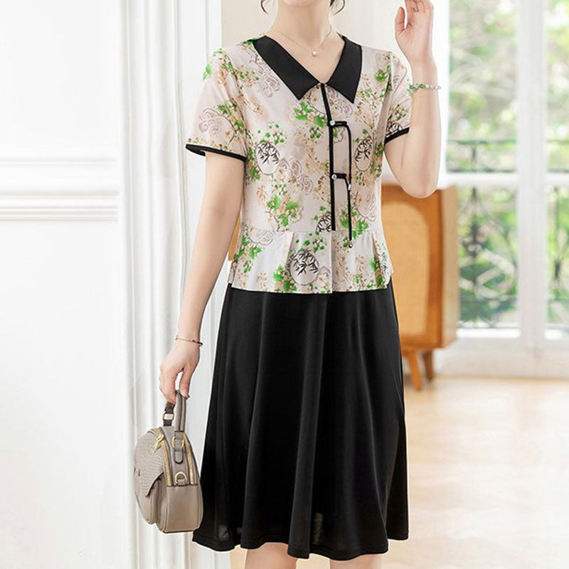 Sweet Fake 2-teiliges Kleid in Übergröße für Damen