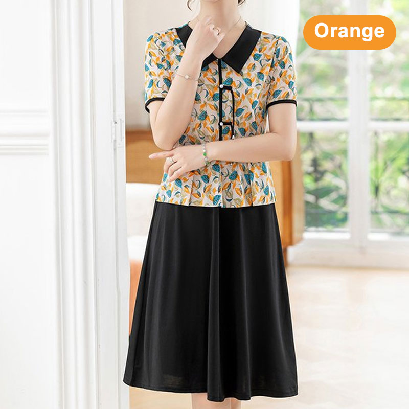 Sweet Fake 2-teiliges Kleid in Übergröße für Damen