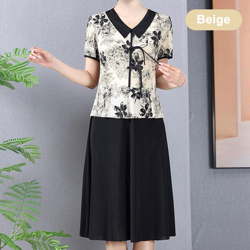 Sweet Fake 2-teiliges Kleid in Übergröße für Damen