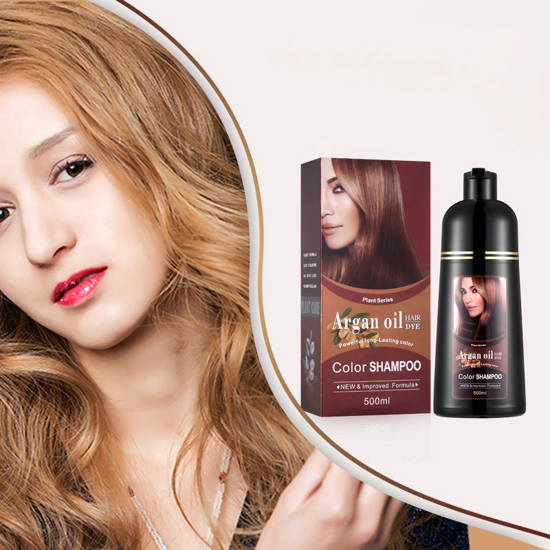 🔥 50% RABATT! 🔥 2-in-1 Color & Pflege Shampoo - Langanhaltende Haarfarbe mit Intensiver Pigmentierung 💁♀️✨