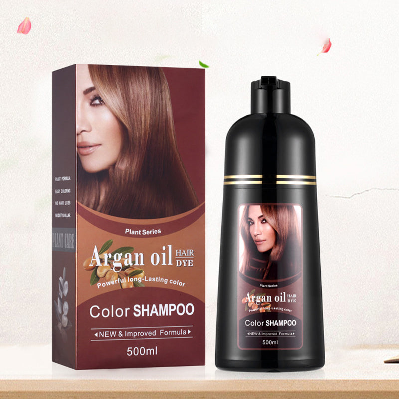 🔥 50% RABATT! 🔥 2-in-1 Color & Pflege Shampoo - Langanhaltende Haarfarbe mit Intensiver Pigmentierung 💁♀️✨