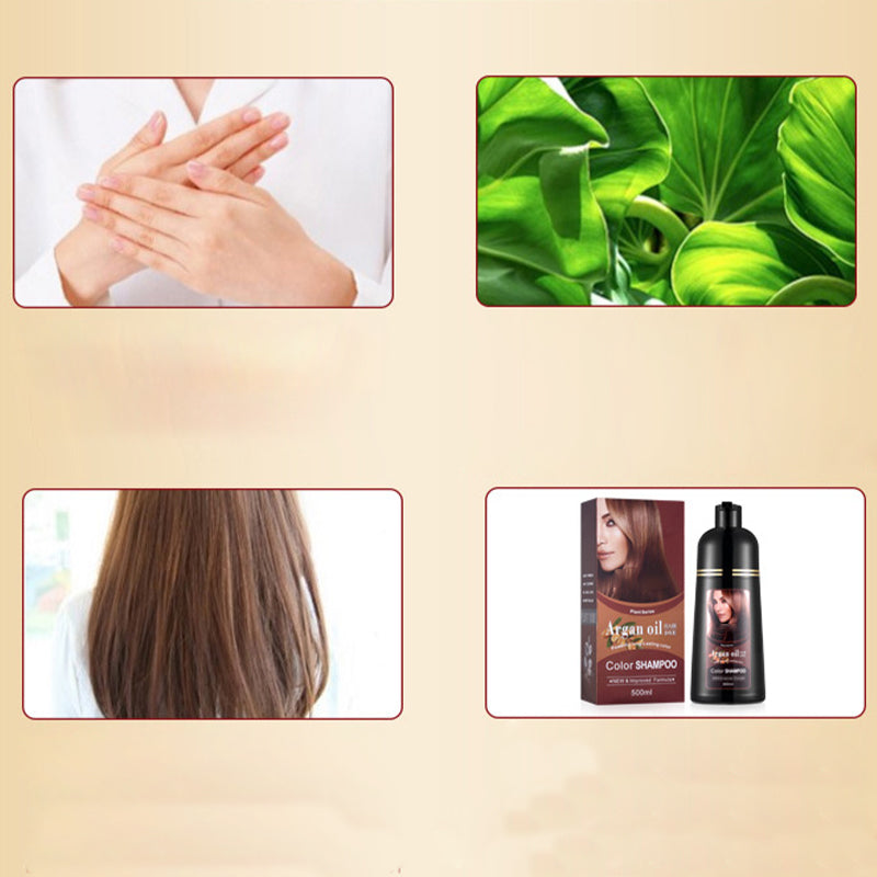 🔥 50% RABATT! 🔥 2-in-1 Color & Pflege Shampoo - Langanhaltende Haarfarbe mit Intensiver Pigmentierung 💁♀️✨