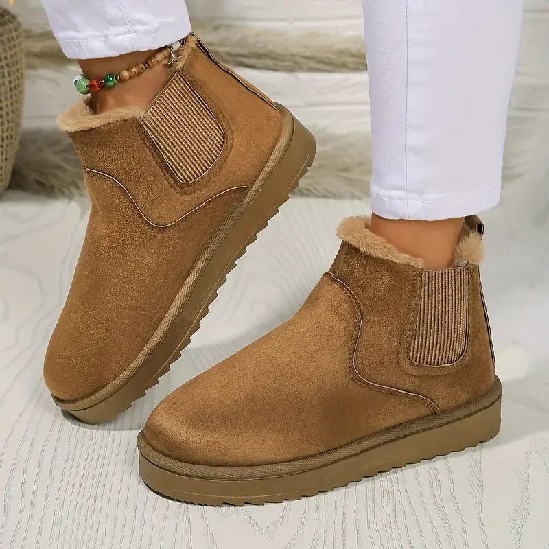 🎄🎅Weihnachts-Sonderangebot🎁 - Women's Comfy Warm Short Stiefel