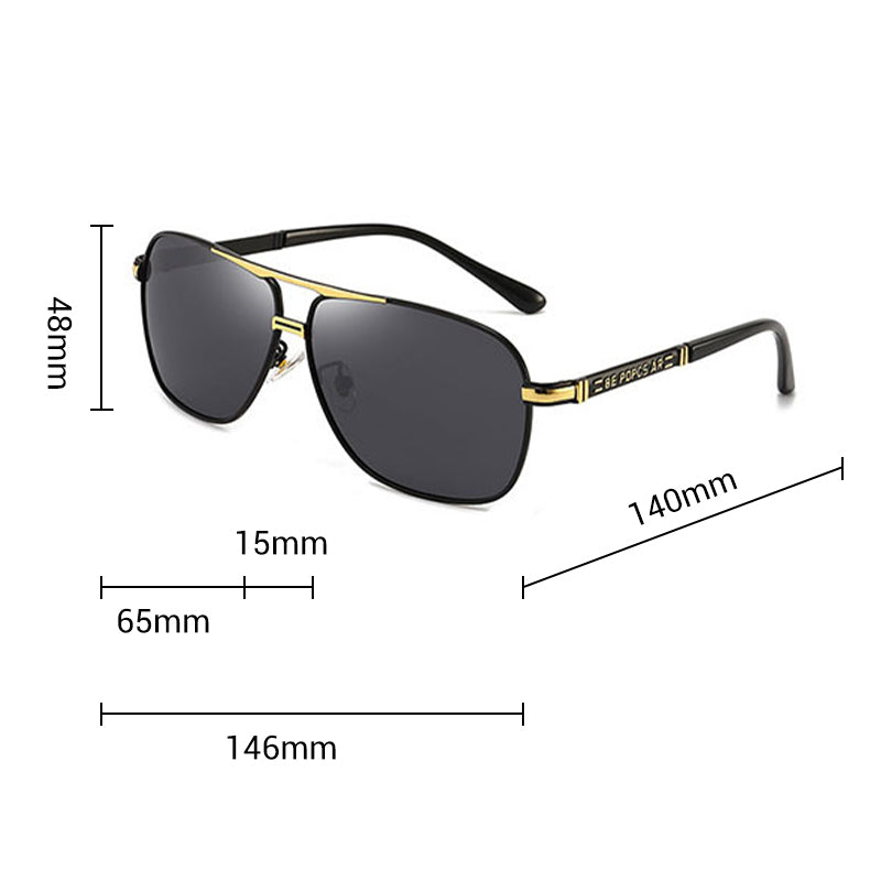 Polarisierte Sonnenbrille mit Farbwechsel