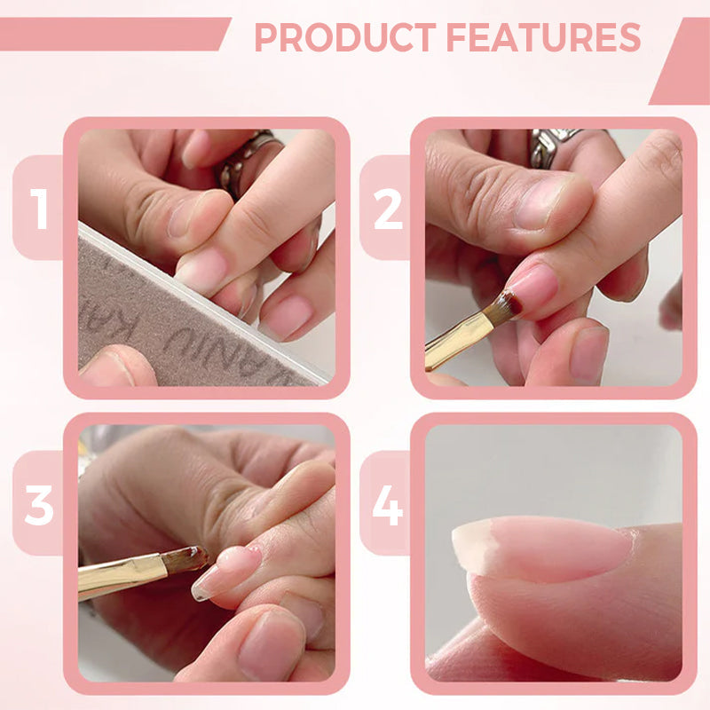 🌸💐3-in-1 selbstnivellierendes Nagelaufbaugel💥💥Befristetes Angebot: 50% Rabatt auf Bestellungen