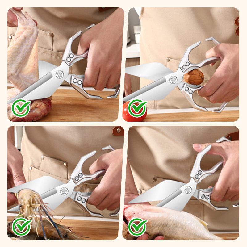 🏆Zeitlich Begrenztes Sonderangebot⏰Multifunktionale Hochleistungs-Küchenschere💪✂️