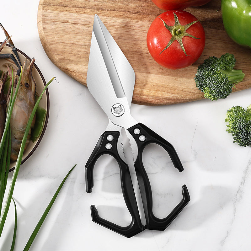 🔥✂️Seidige Knochenschneideschere – Mehrzweck-Küchenschere für hohe Beanspruchung