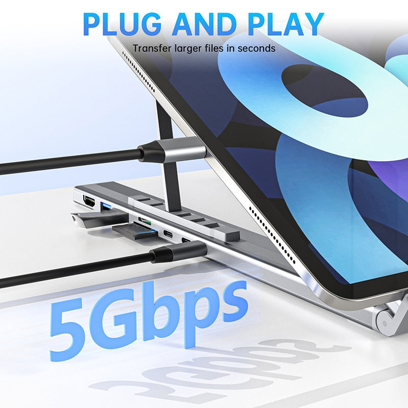 USB-C-Dockingstation-Laptopständer mit 4K HDMI Nein