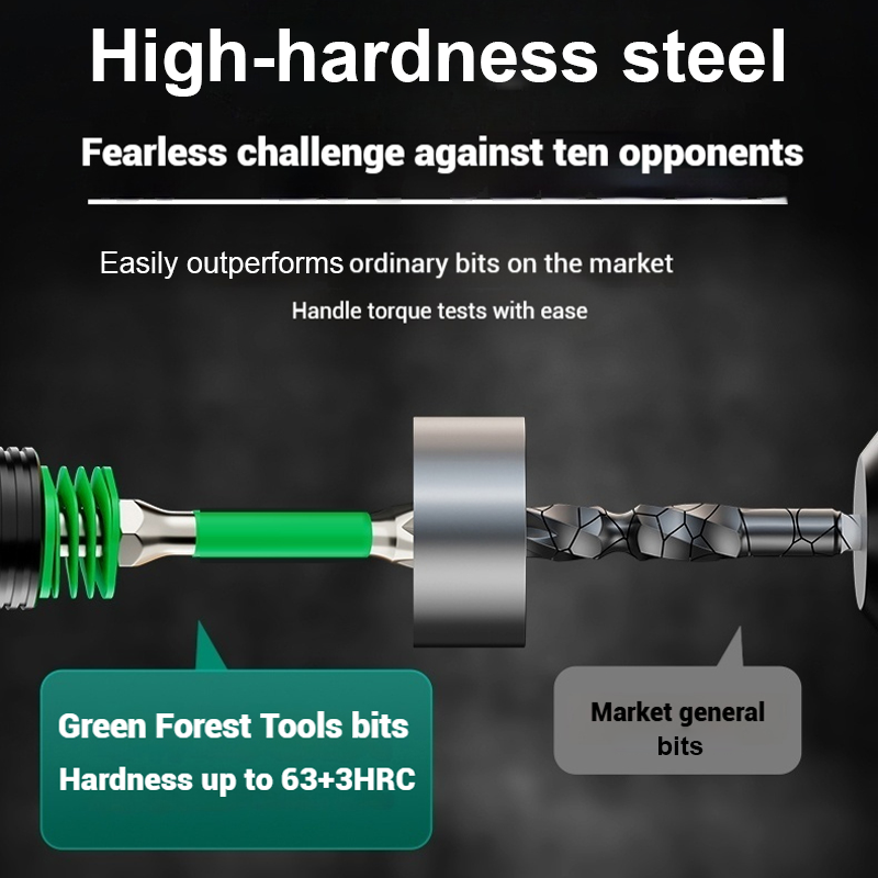 💪Limited Time 50% Off-Non-Slip Magnetic Phillips Bit mit Feder