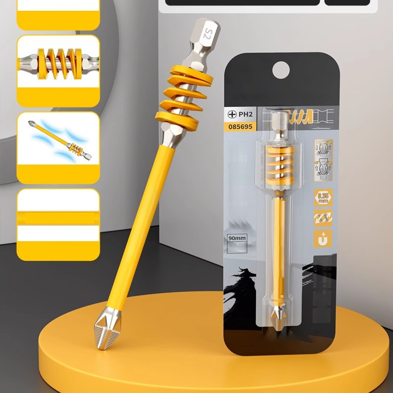 💪Limited Time 50% Off-Non-Slip Magnetic Phillips Bit mit Feder