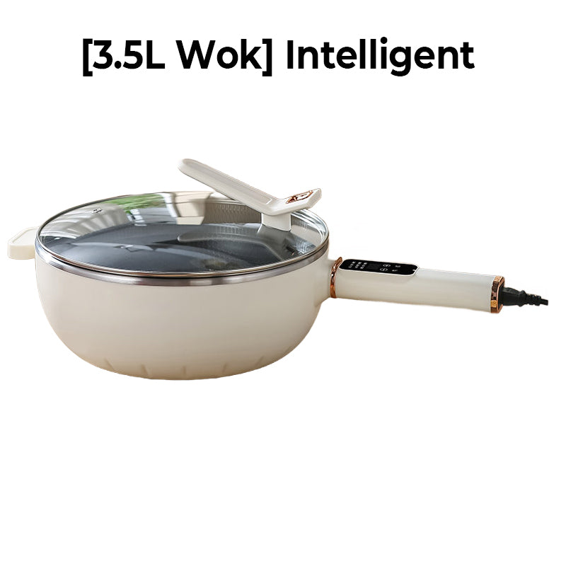 🔥 Halber Preis für eine begrenzte Zeit - antihaftbeschichteter Elektro-Wok zum Kochen