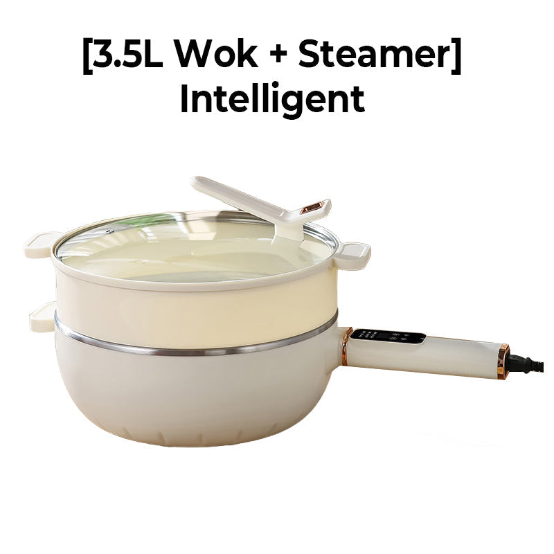 🔥 Halber Preis für eine begrenzte Zeit - antihaftbeschichteter Elektro-Wok zum Kochen