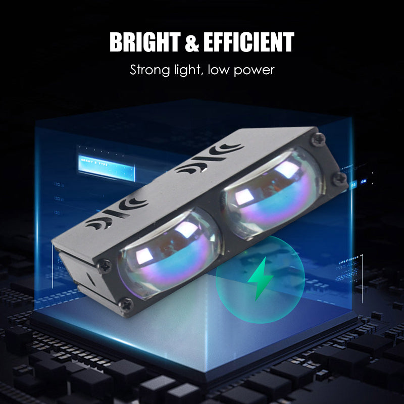 ✨Nur für kurze Zeit 50 % Rabatt – Wasserdichte LED-Kühlergrillleuchten für Autos