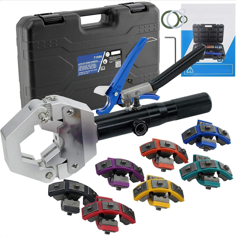🔥50 % RABATT!Hasta agotar existencias⌛️ – Tragbares hydraulisches Schlauchpresswerkzeug 🛠️✨