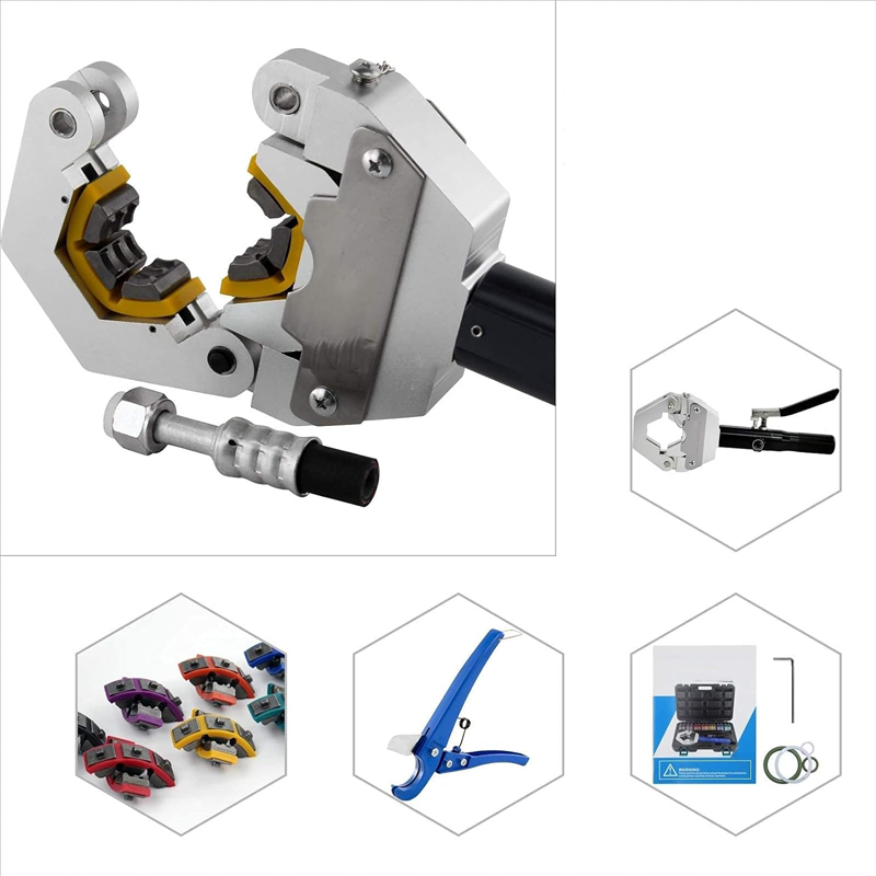 🔥50 % RABATT!Hasta agotar existencias⌛️ – Tragbares hydraulisches Schlauchpresswerkzeug 🛠️✨