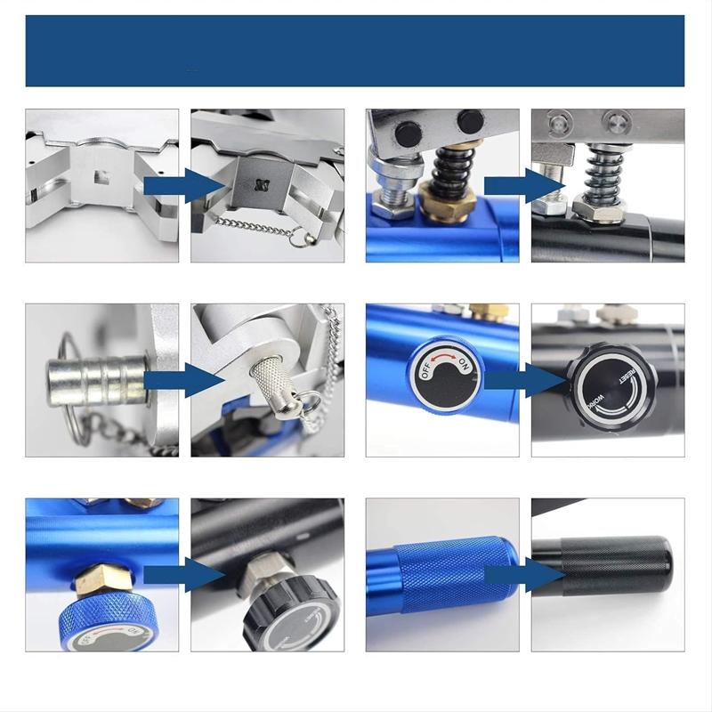 🔥50 % RABATT!Hasta agotar existencias⌛️ – Tragbares hydraulisches Schlauchpresswerkzeug 🛠️✨
