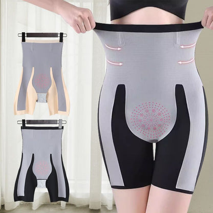 Körperformende Miederhose mit Graphenwaben und magnetischer Aufhängung