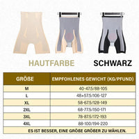 Körperformende Miederhose mit Graphenwaben und magnetischer Aufhängung