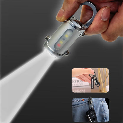 🔥Heißer Verkauf 40% OFF🌟1200LM Superhelle Mini-Schlüsselanhänger-Taschenlampe Wasserdicht