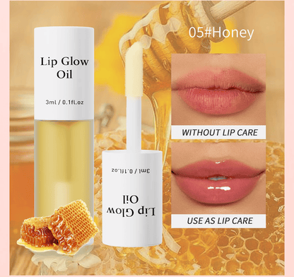 💋 Holen Sie sich den perfekten Schmollmund ✨ Getöntes Lip Glow Oil – Für üppige, hydratisierte Lippen mit einem natürlichen Glanz! 💖