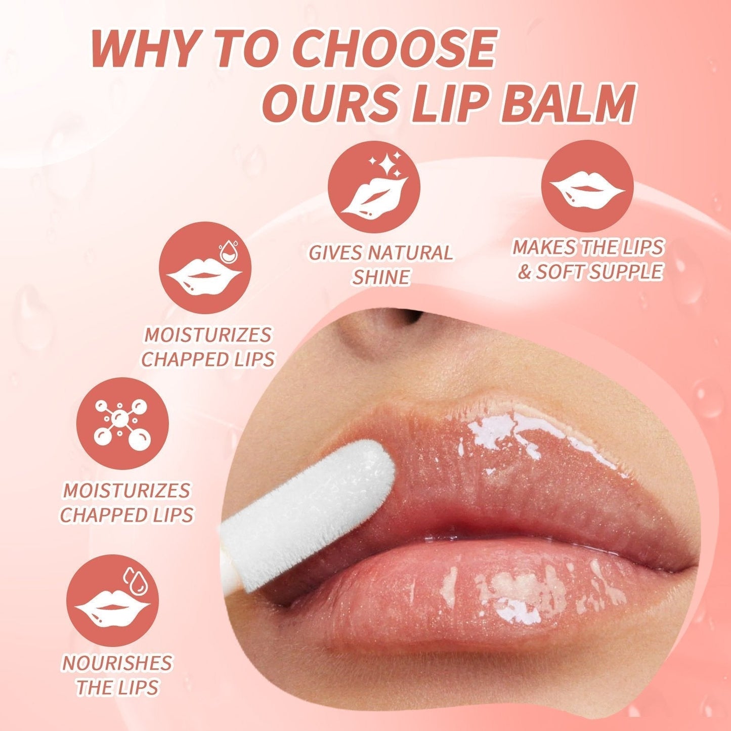 💋 Holen Sie sich den perfekten Schmollmund ✨ Getöntes Lip Glow Oil – Für üppige, hydratisierte Lippen mit einem natürlichen Glanz! 💖