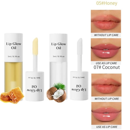 💋 Holen Sie sich den perfekten Schmollmund ✨ Getöntes Lip Glow Oil – Für üppige, hydratisierte Lippen mit einem natürlichen Glanz! 💖