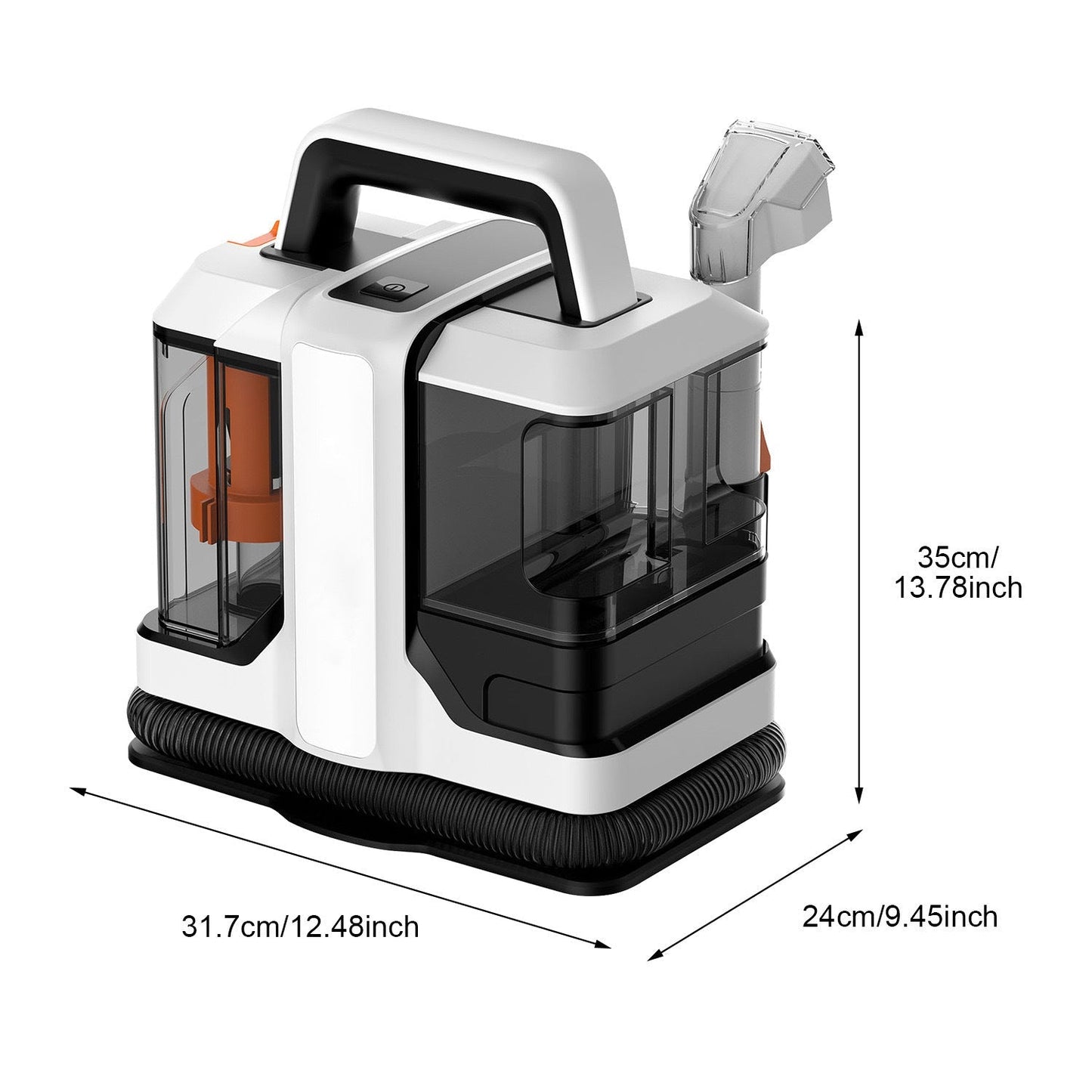 Stoffen bankreinigingsmachine, kleine spray-zuig-reinigingsmachine alles-in-één, huishoudelijke tapijt-gordijnstofzuiger