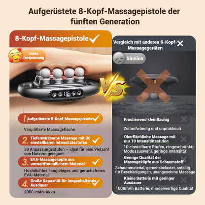 💕 Genießen Sie 50% Rabatt auf Sommergeschenke 🎁 16 Drive 8-Head Massage Gun Set 🚀 FREE SHIPPING 🚀