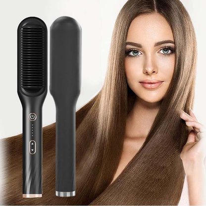 💖Sommeraktion 40 % RABATT💖Professionelle elektrische Haarglätterbürste