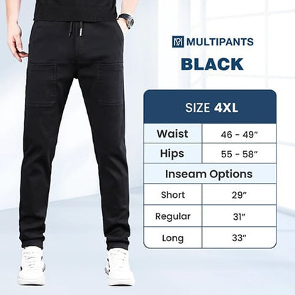 🔥SCHÖNER SALE: 51 % RABATT🥰 MultiPants – strapazierfähige Cargohose mit hoher Elastizität und mehreren Taschen