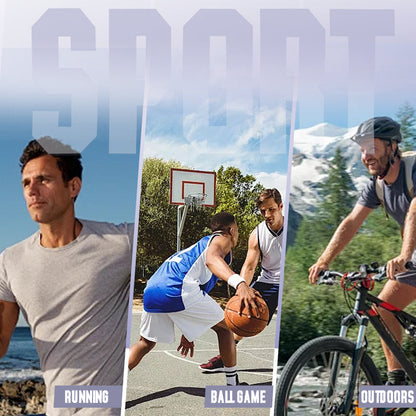 Sport-Set für Herren mit T-Shirt & Shorts – atmungsaktiv & schnelltrocknend