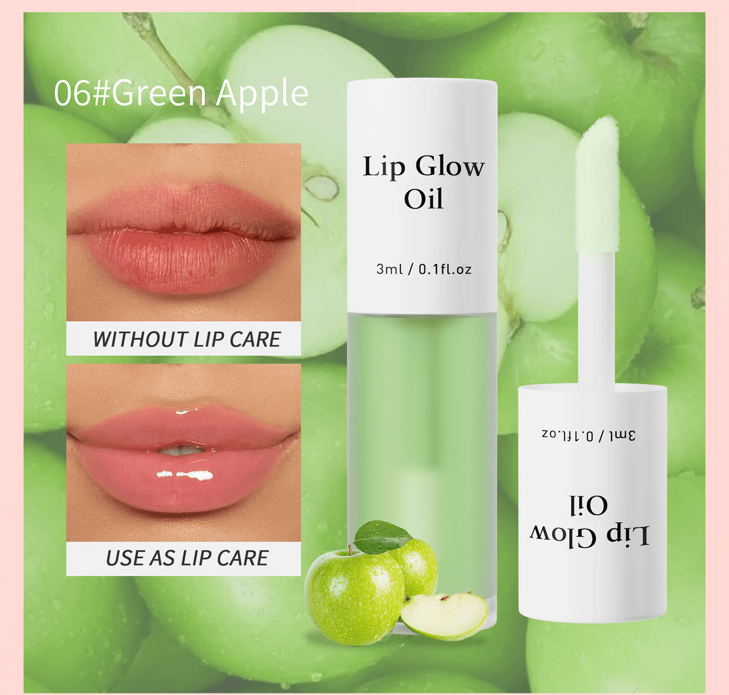 💋 Holen Sie sich den perfekten Schmollmund ✨ Getöntes Lip Glow Oil – Für üppige, hydratisierte Lippen mit einem natürlichen Glanz! 💖