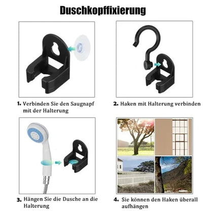 🚿 Frisch bleiben im Freien - 50% OFF - 🔥 Tragbare Campingdusche mit regulierbarem Durchfluss - für einfache und bequeme Reinigung im Freien!