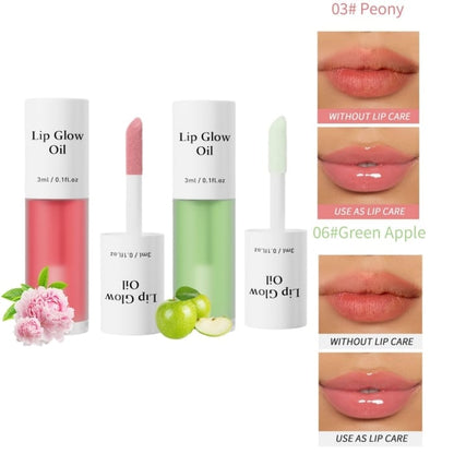 💋 Holen Sie sich den perfekten Schmollmund ✨ Getöntes Lip Glow Oil – Für üppige, hydratisierte Lippen mit einem natürlichen Glanz! 💖