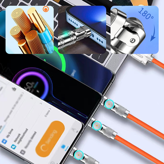 ⚡Limitierte Zeit 50% Rabatt-120W drehbares Datenkabel