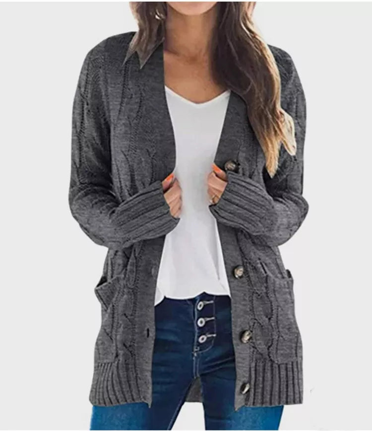 ✨Herbst-Winter-Damen-Strickpullover in mittlerer Länge – ⏳Begrenzte Stückzahl – Jetzt 50 % Rabatt🔥