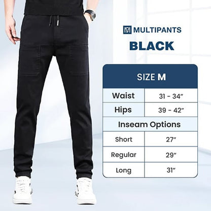 🔥SCHÖNER SALE: 51 % RABATT🥰 MultiPants – strapazierfähige Cargohose mit hoher Elastizität und mehreren Taschen