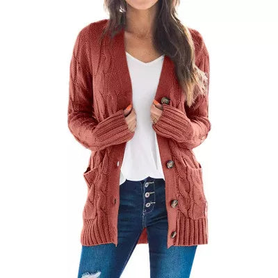 ✨Herbst-Winter-Damen-Strickpullover in mittlerer Länge – ⏳Begrenzte Stückzahl – Jetzt 50 % Rabatt🔥