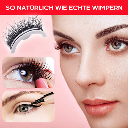 🔥Wiederverwendbare selbstklebende Wimpern 🔥(50% RABATT)