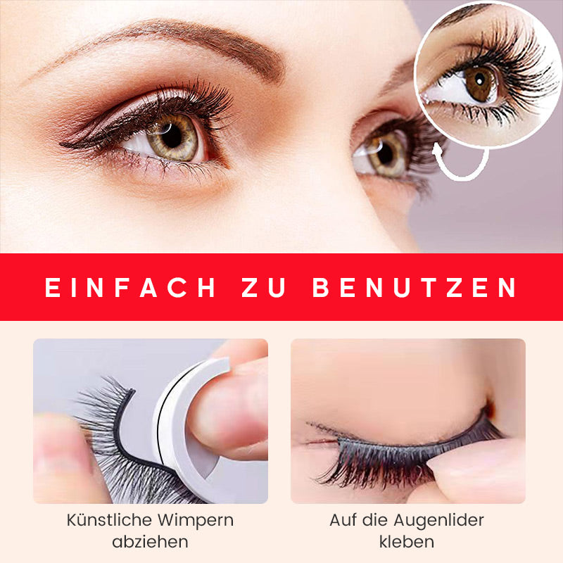 🔥Wiederverwendbare selbstklebende Wimpern 🔥(50% RABATT)