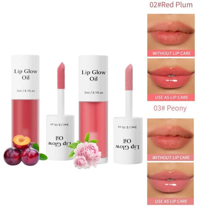 💋 Holen Sie sich den perfekten Schmollmund ✨ Getöntes Lip Glow Oil – Für üppige, hydratisierte Lippen mit einem natürlichen Glanz! 💖