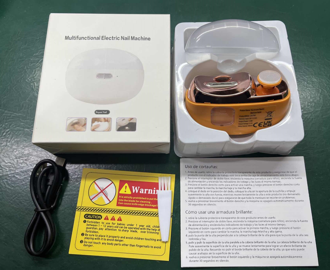 🔥Elektrische 3-in-1-Nagelknipser und -polierer ✨ sind 50% günstiger 🔥👧, sicher und bequem für alle!
