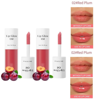 💋 Holen Sie sich den perfekten Schmollmund ✨ Getöntes Lip Glow Oil – Für üppige, hydratisierte Lippen mit einem natürlichen Glanz! 💖