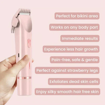 🔥2025 Hot Sale🔥2-in-1-Akku-Elektrorasierer für Damen